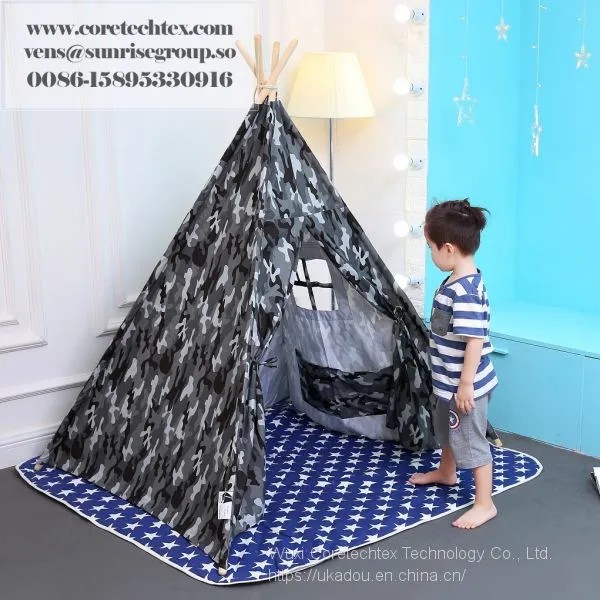 Popular 100% Cotton Canvas Fabric Wholesale Teepee Tent for Party