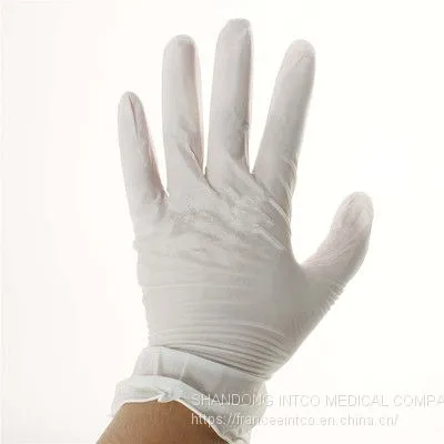 Powder-Free Disposable Vinyl Exam Glove Blue photo-4