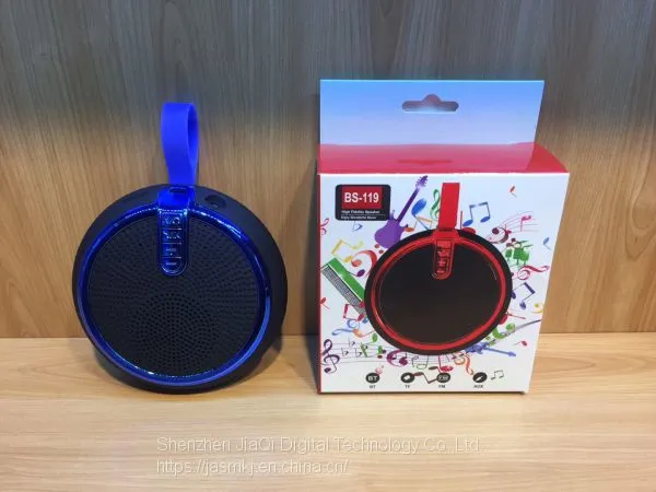 BS119 Portable TWS Connected Bluetooth Speaker Creative Gift Portable Mini Plug-in Card Wireless Bluetooth Audio photo-5