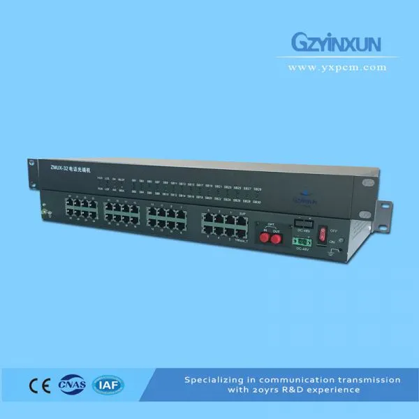 31ports(1Ethernet Slot) Optical Fiber Multiplexer Telephone Over Fiber Device photo-2