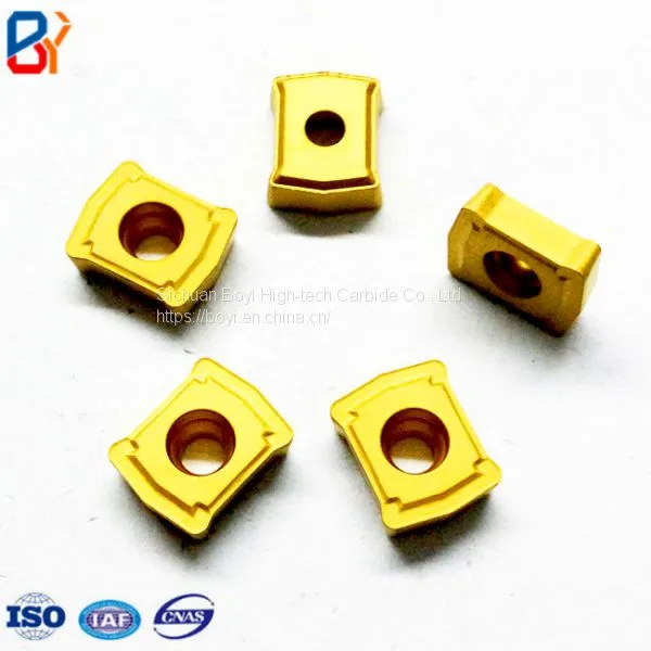 Special Tungsten Carbide Cutting Profile Milling Inserts of LCMX photo-3
