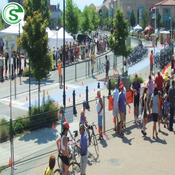 Manufacture Wholesale Temporary Chain Link Mesh Portable Swimming Pool Safety Fence photo-2