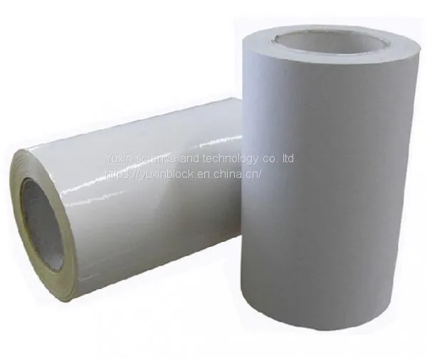 Eco friendly In-mold label synthetic paper application to blow molding bottles ABG-85 glossy