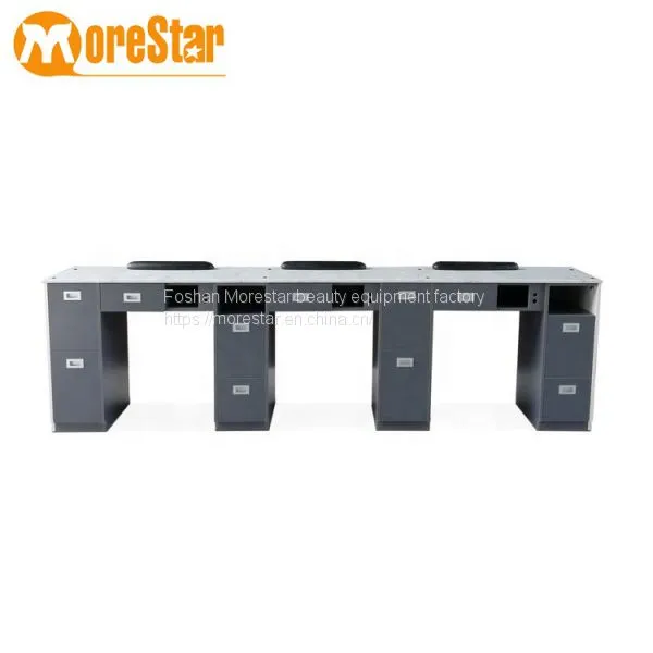 2020 Beauty Salon Nail Table With uv Led Nail Lamp Manicure Table for Nail Spa photo-4