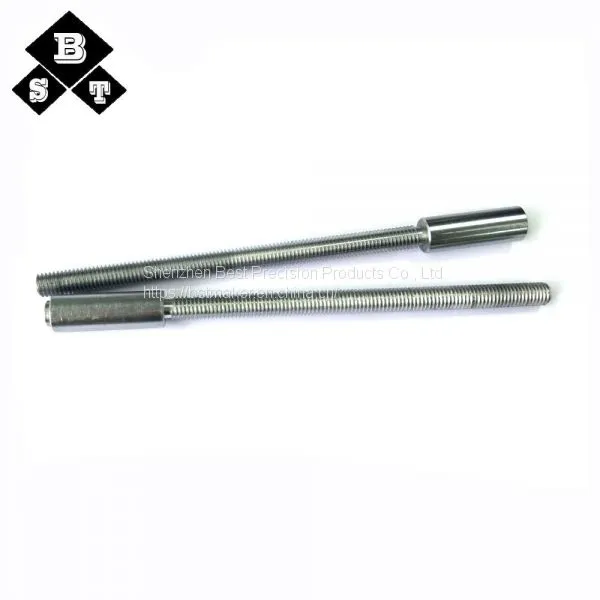 CNC Lathe Turning Automatic Stainless Steel Valve Shaft Machining photo-3