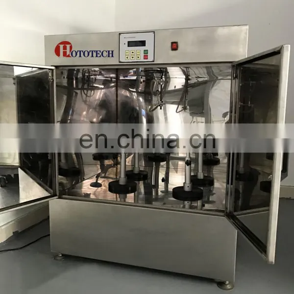 125 Watt Xenon Filled Quartz Lamp Ultraviolet Irradiation Testing Chamber / Testing Machine for Helmet photo-4