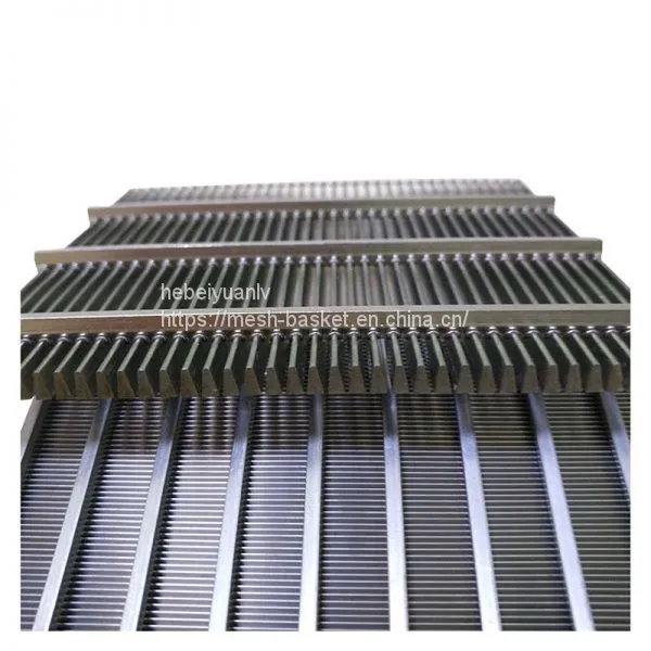 SS Flat Wedge v Wire Screen Panel Used for Iron Ore photo-3