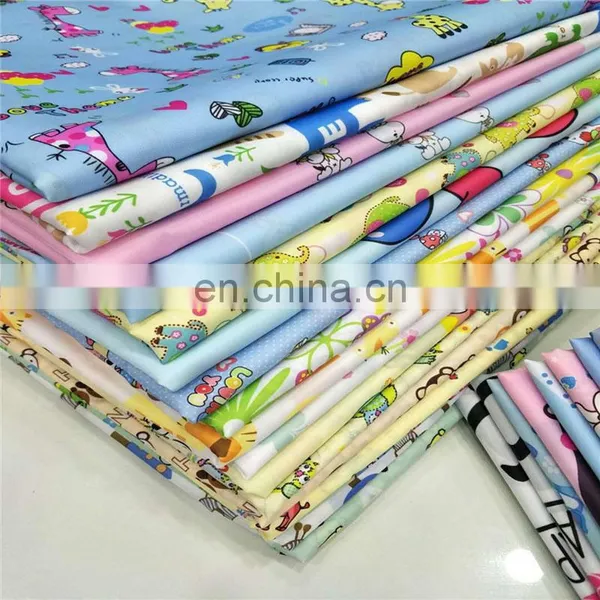 Chinese Supplier Printed Polyester Peach Skin Pillow Fabric photo-4