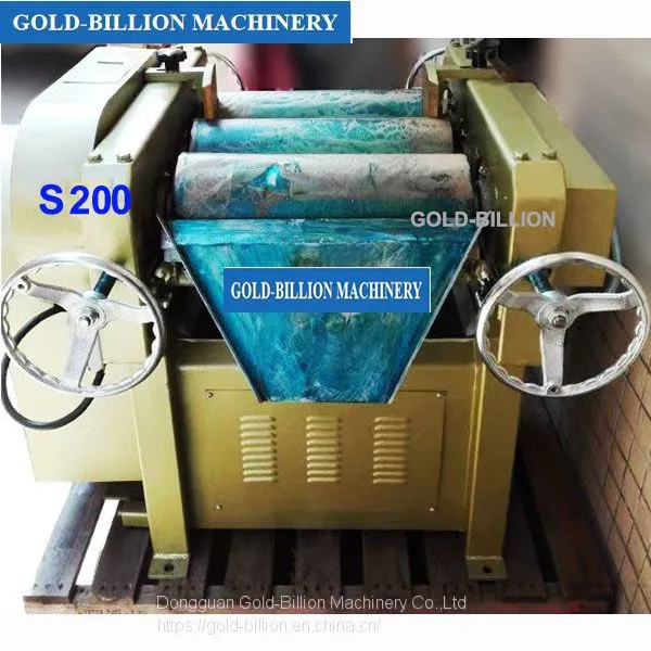 Pilot Plant Triple Roll Mill, 3 Roller Mills, 3 Roll Mill, Open Roller Mixing Mill photo-5