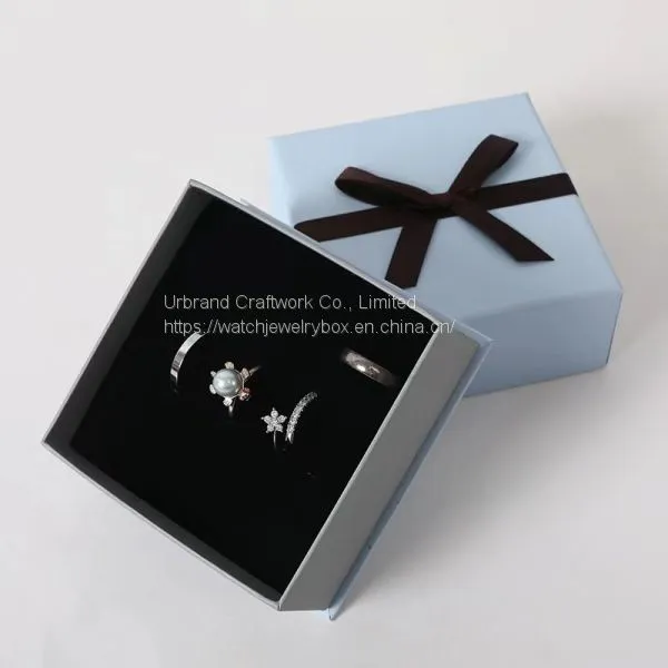 Jewelry Box, Earrings, Necklace, Jewelry Box, Bowknot Heaven and Earth Cover Jewelry Box photo-4