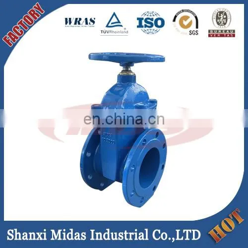 DIN F4 NRS Metal Seated Cast Iron Gate Valve,stem Gate Valve 3 Inch, Sluice Water Gate Valve photo-2
