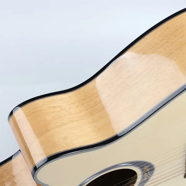 High Quality Acoustic Guitar 40 Inch Fretboard Inlay OEM Guitar Wholesale From China With Cheap Price photo-4