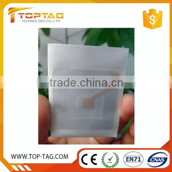 Rewritable ISO18000-6C Alien 9662 Woven UHF Clothing Rfid Tag photo-2
