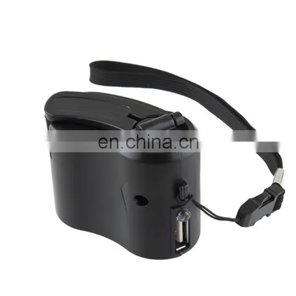 New Hand Crank Shake Cell Phone Emergency Dynamo Battery Charger