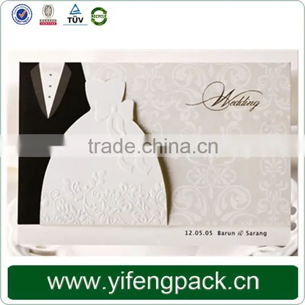 Fast Delivery Unique Handmade Chinese Wedding Invitation Card photo-2