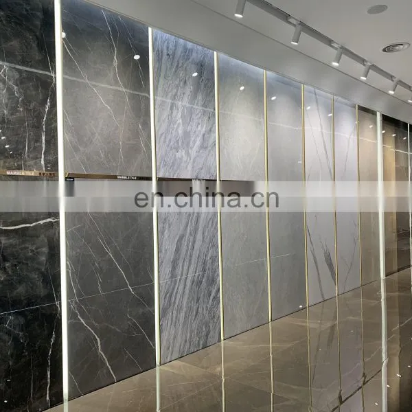 TD12000-1200x1200mm Big Size Grey Color Glazed Porcelain Tiles for Wall and Floor From FOSHAN photo-2