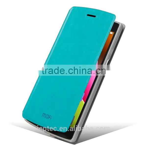 MOFi Original Phone Accessories Vintage PU Leather Flip Housing for OnePlus One, Celulares Back Cover Case for One Plus One photo-5
