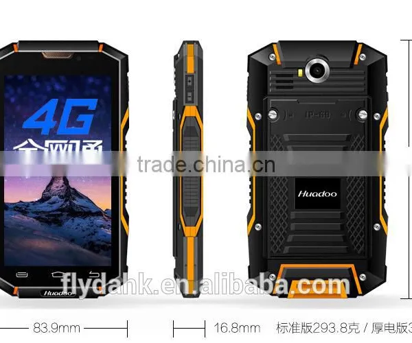 Huadoo HG06 IP68 Waterproof Rugged Smartphone 2G Ram Quad Core Nfc 4G Lte Rugged Mobile Phone. photo-6