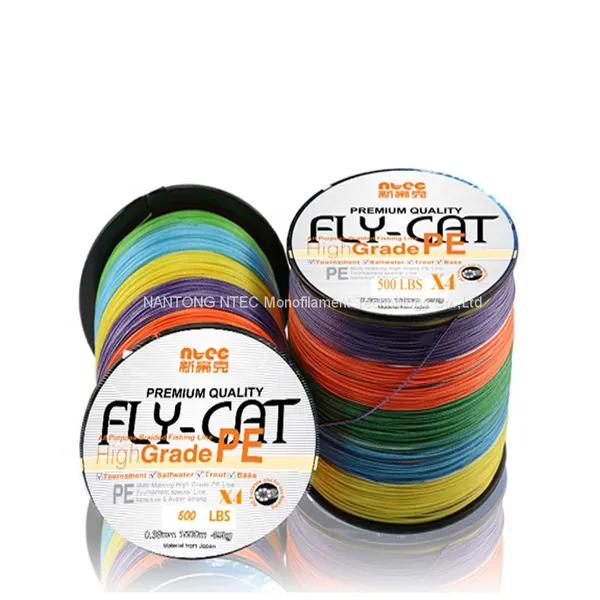 Multicolor Super Strong UHMW PE Polyethylene Braided Fishing Line photo-2