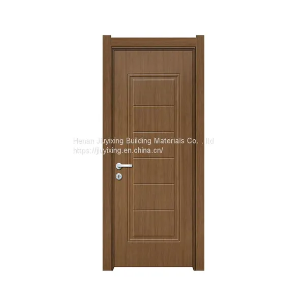No Formaldehyde Residential PVC Film WPC Interior Door