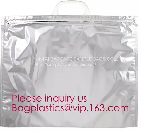 Insulated Thermal Non Woven Aluminum Foil Cooler Bag For Frozen Food,Reusable Insulated Aluminum Foil Thermal Lunch Cool photo-2