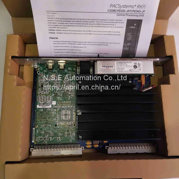 GE IC698CPE030 RX7i CPU For Machine Control