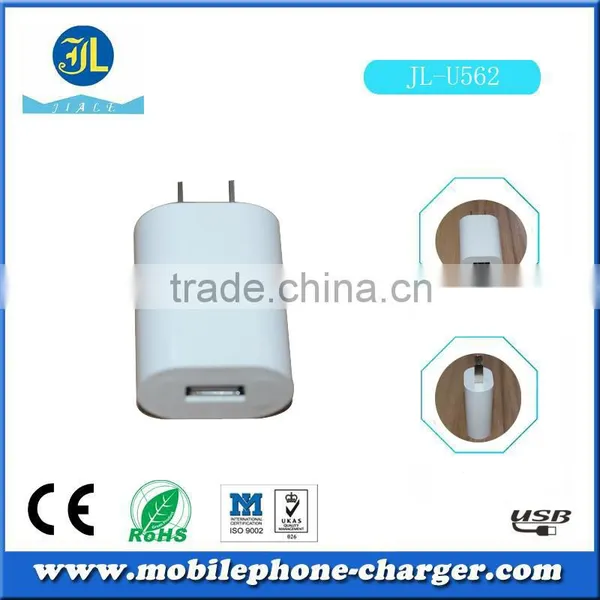 Smart 5V 1000mA Usb Wall Charger Wireless Charging Electronical Plug in China