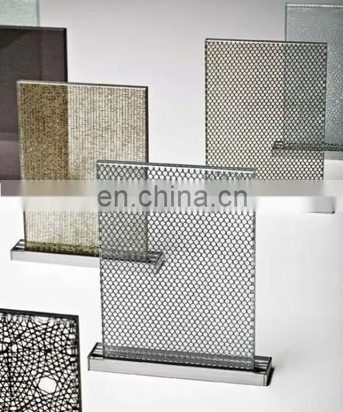 2021 Hot Sale Fabric Sandwich Laminated Glass With Customized Size photo-2