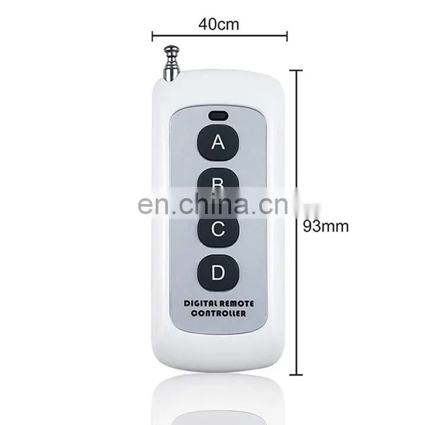 433mhz Remote Control Car Kids Wireless Remote Control Switch Wireless rf Remote Control Switch photo-2