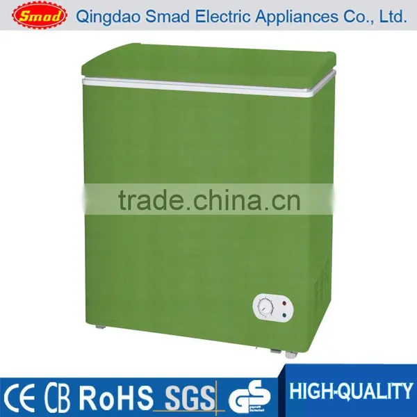 Single Solid Door Deep Chest Display Freezer 300L With Lock & Key photo-3