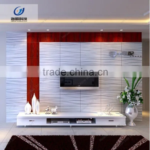 Durable and Waterproof tv Background Decoration Relief Stone Wall Art photo-6