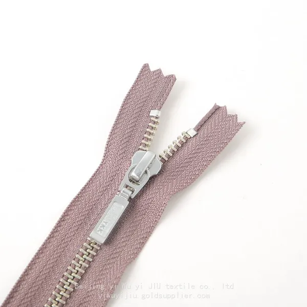 Genuine YKK Metal Zipper Suitable for Garment Pocket Bags