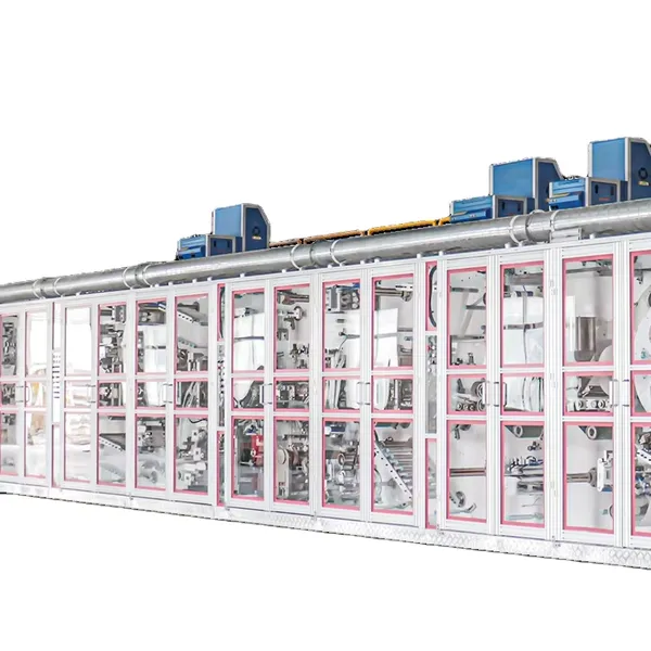Used Full Servo Sanitary Pad Making Machine Full Servo Sanitary Napkin Machine Pad Production Line photo-5