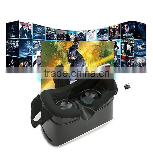 2016 NEW Innovative 3rd Generation Virtual Reality Glasses,VR Box,VR Glasses With Bluetooth Remote photo-3
