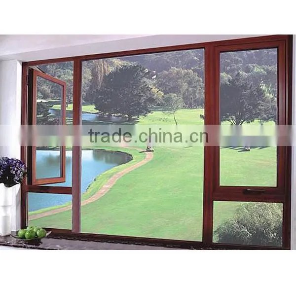 Waterproof Aluminum Side Hinged Casement Windows AS2047 photo-2