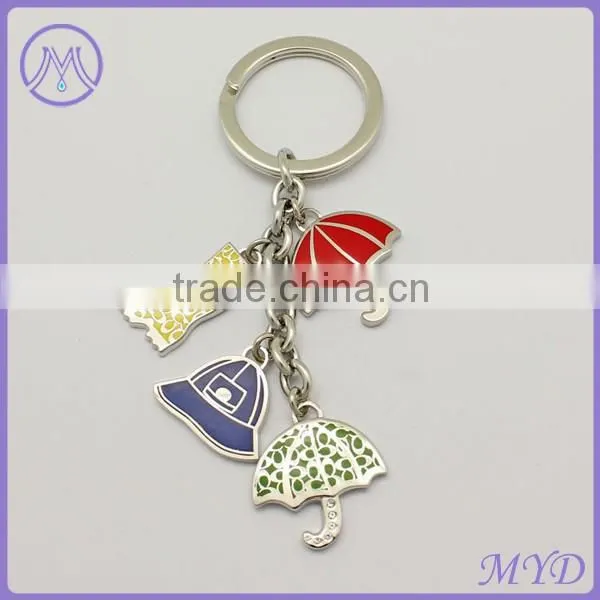 Fashion Star Dangle Stainless Steel Key Chain Jewelry photo-3