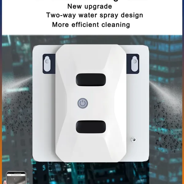 PUREROBO W-S3S TUYA APP Bluetooth Connect Intelligent Window Cleaning Robot Automatic One-touch Control Handsfree Robot Cleaner photo-3