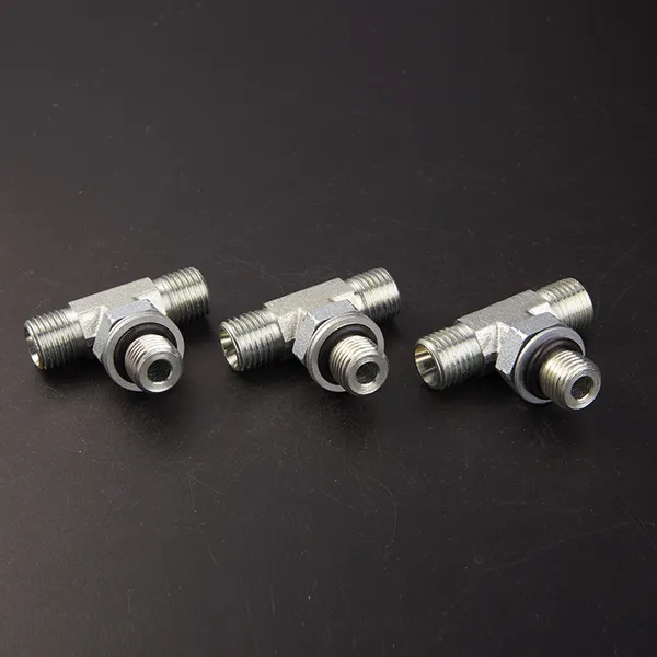 Stainless Steel - High-Pressure Hydraulic Tubing Compression Fitting Universal Union (ACGC), Swivel Joint, Hydraulic Tee Pipe Fitting photo-3
