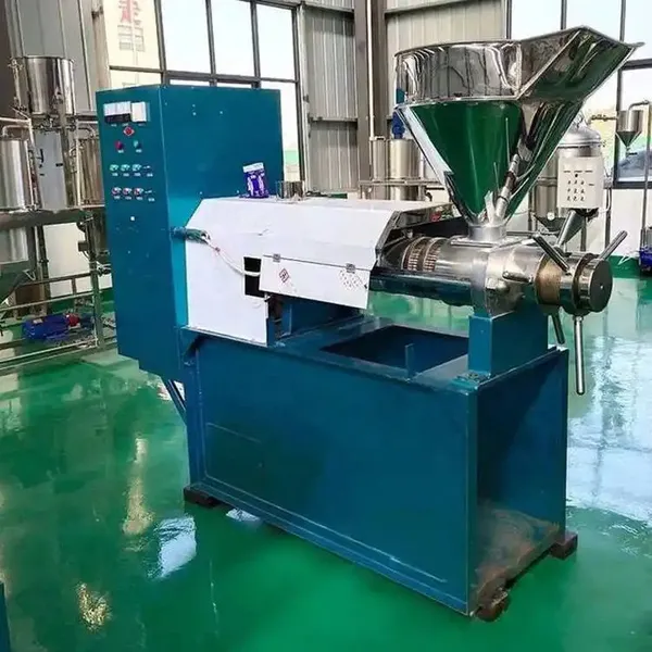 PanQi Automatic Sunflower Sesame Olive Soybean Oil Press Machine photo-3