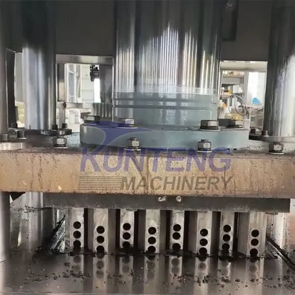 Uganda Charcoal Briquette Machine Automatic Coke Coal Dust Powder Briquette Pressing Bbq Charcoal Machine EPC photo-4