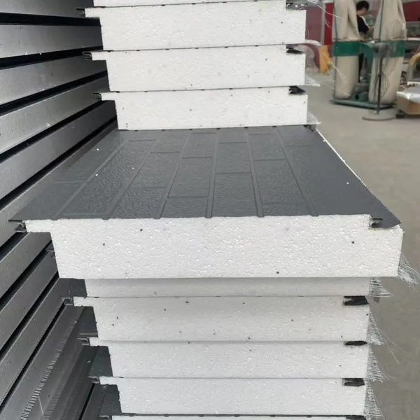 Insulated Building Material Galvanized Sandwich Panel for Exterior Wall photo-3