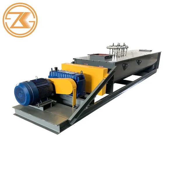 Single Shaft Dust Humidifier Stable Operation Dust Wetting Mixing Machine For Fly Ash Disposal photo-4