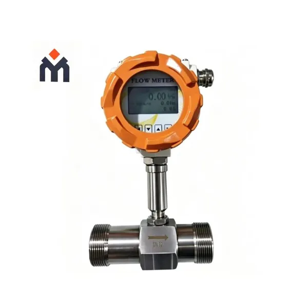 High-Precision Stainless Steel RS485 Digital Turbine Flow Meter for Water photo-2