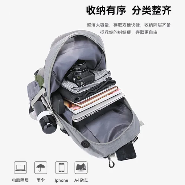 20‑year Backpack Manufacturer Custom Sports Outdoor Backpack Large‑capacity Hiking Rucksack photo-4