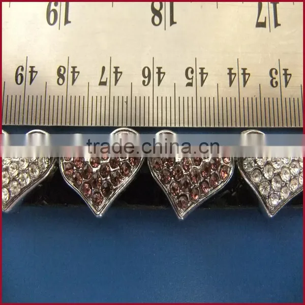 10mm Slide Horseshoe Charm,the Metal Horseshoe,diamond Horseshoe Charm photo-5