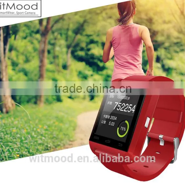 Witmood 2016 u8 Sport Water Resistant Bluetooth Smart Watch, Cheap Bluetooth Smartwatch for Android and Ios