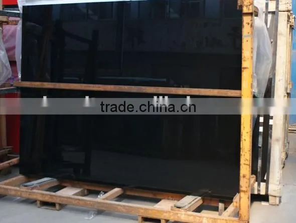 Black Printing Glass for TV Setting Wall photo-3