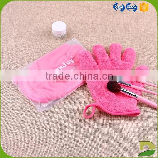 Makeup Cleaning Microfiber Removable Finger Gloves photo-5