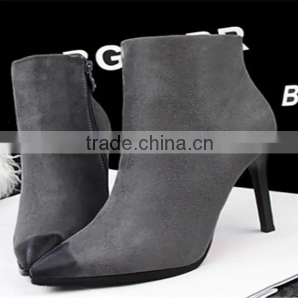 Ankle Boots Woman Boot Rubber Boots Shenzhen Factory High Heels Women Rubber Rain Boots photo-2