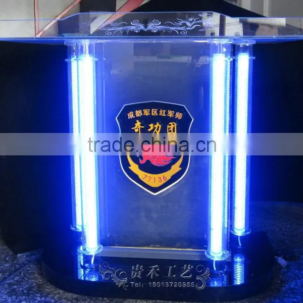 Cheap dj Light With LED Lights, Bar Table for Bar, Bar Club Furniture Blue Light photo-3